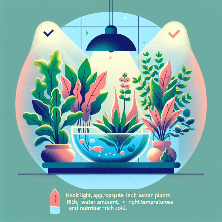  "Nutrient Tips for Indoor Water Plants