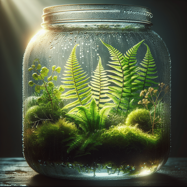  "How to Grow Moss and Ferns in Glass Jars