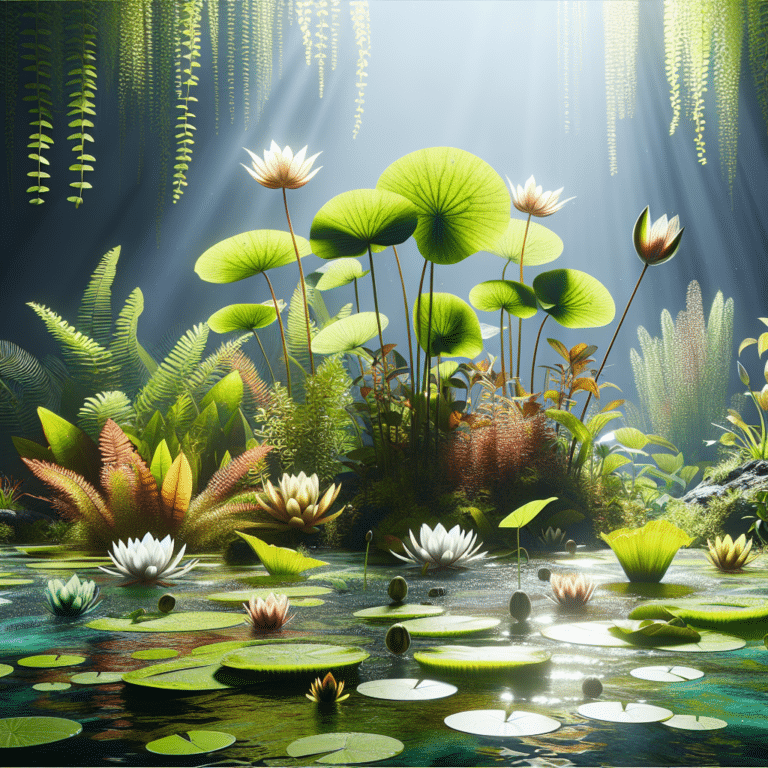 Choosing Plants for Shallow Water Setups