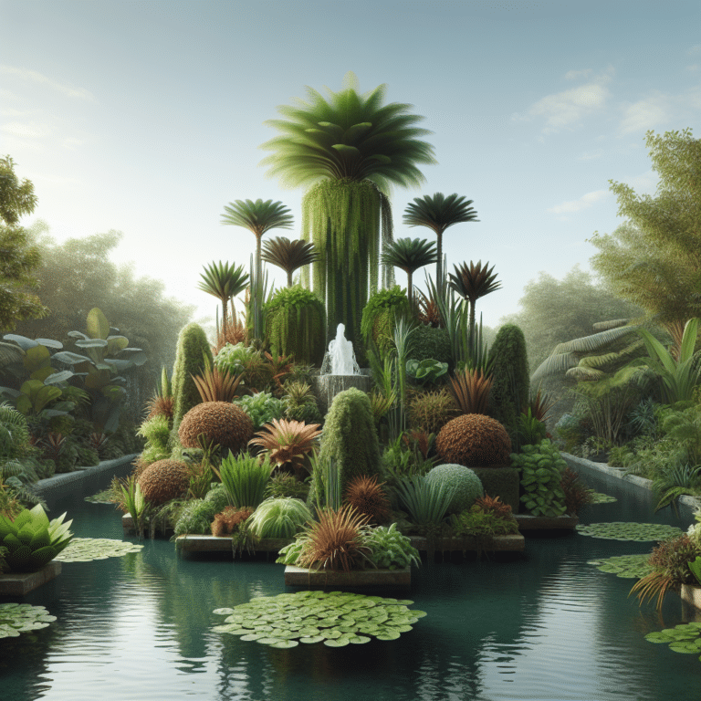 Best Plants for Open-Air Water Displays