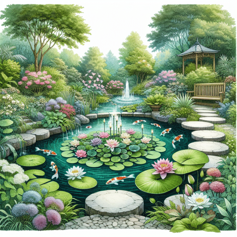 How to Make Your Water Garden a Focal Point