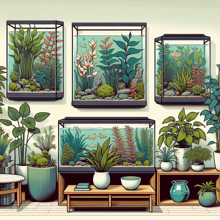  "Low-Maintenance Aquatic Plants for Apartments