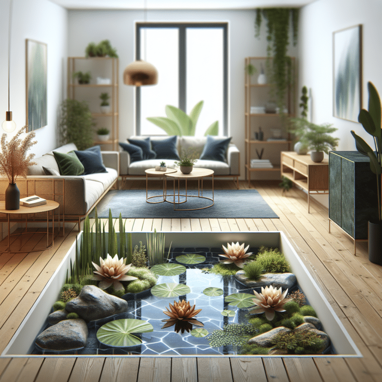 Styling Small Apartments with Water Gardens