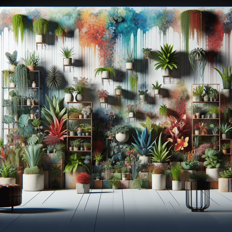 Creative Indoor Plant Arrangements without Tanks
