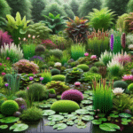 Plant Combinations for Tank-less Water Gardens
