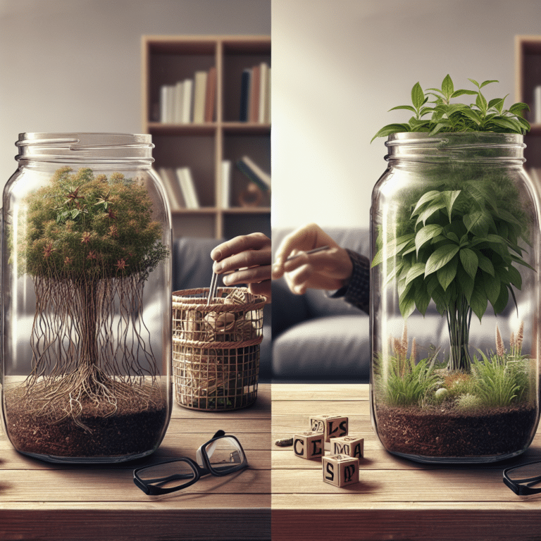 How to Avoid Overcrowding Plants in Jars