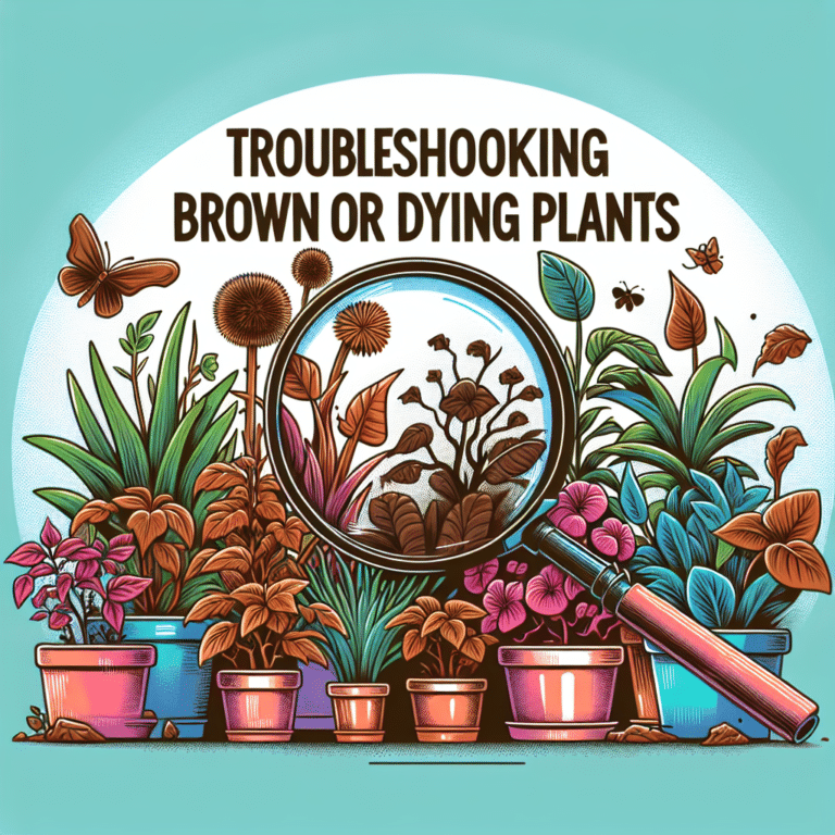 Troubleshooting Brown or Dying Plants