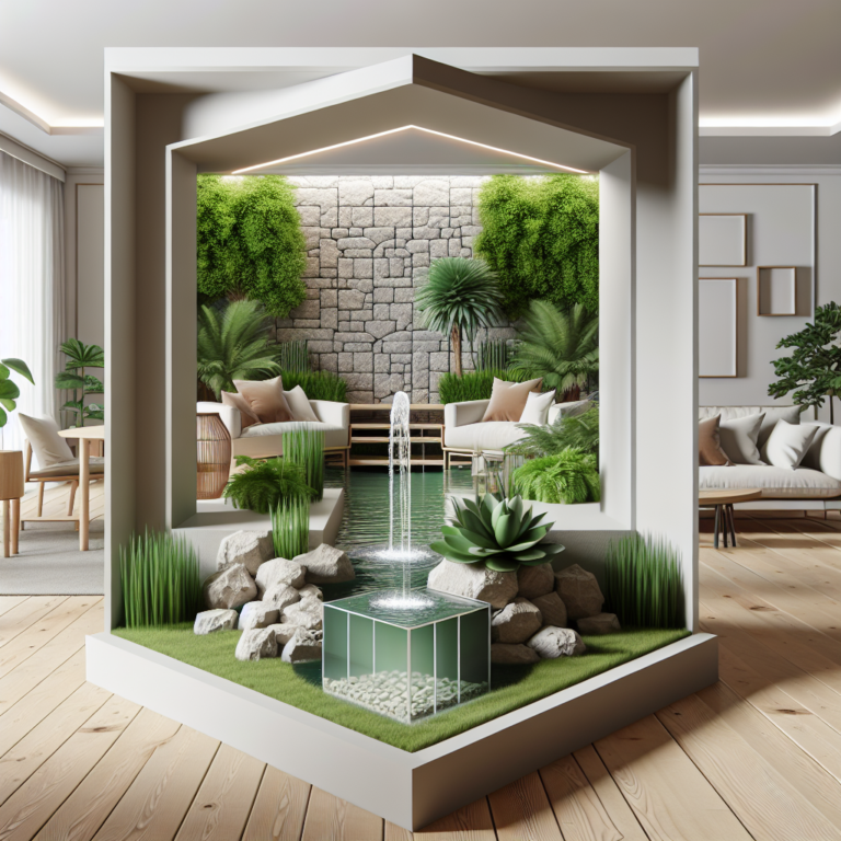 Minimalist Decor with Tank-less Water Gardens