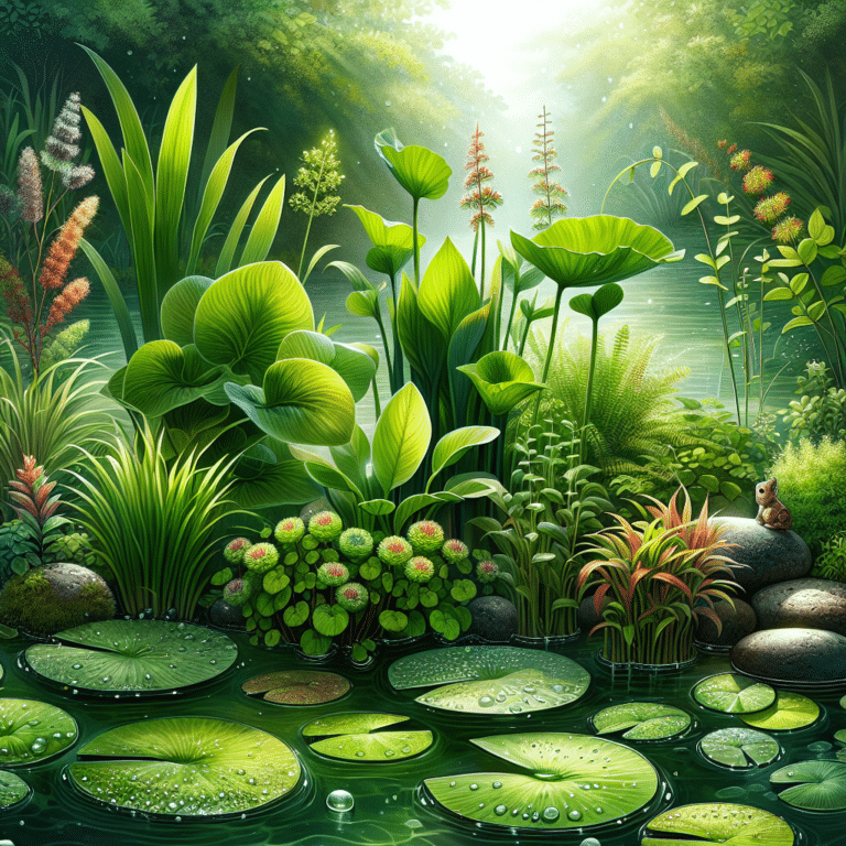 Best Aquatic Plants for Tank-less Water Gardens