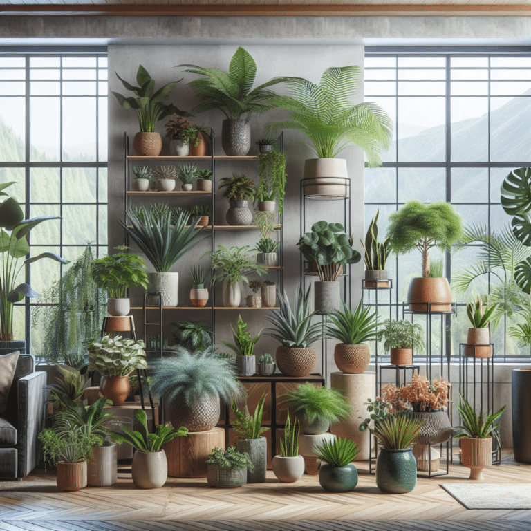Creative Indoor Plant Arrangements Without Tanks