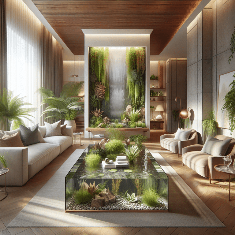 Adding Water Gardens to Living Room Spaces