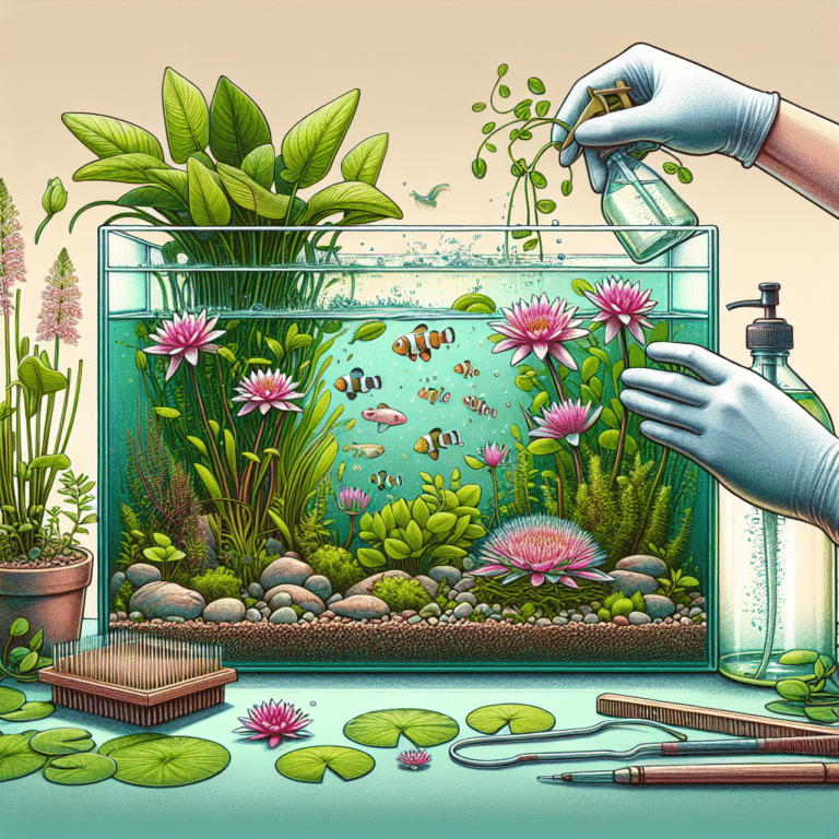 How to Keep Water Plants Healthy Without Fish