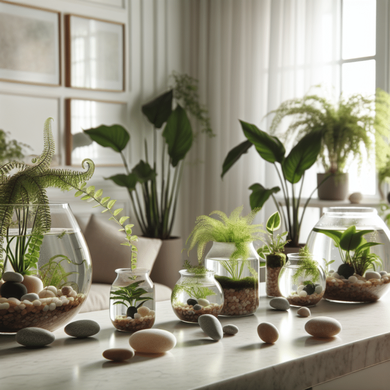  "Low-Maintenance Aquatic Plants for Apartments