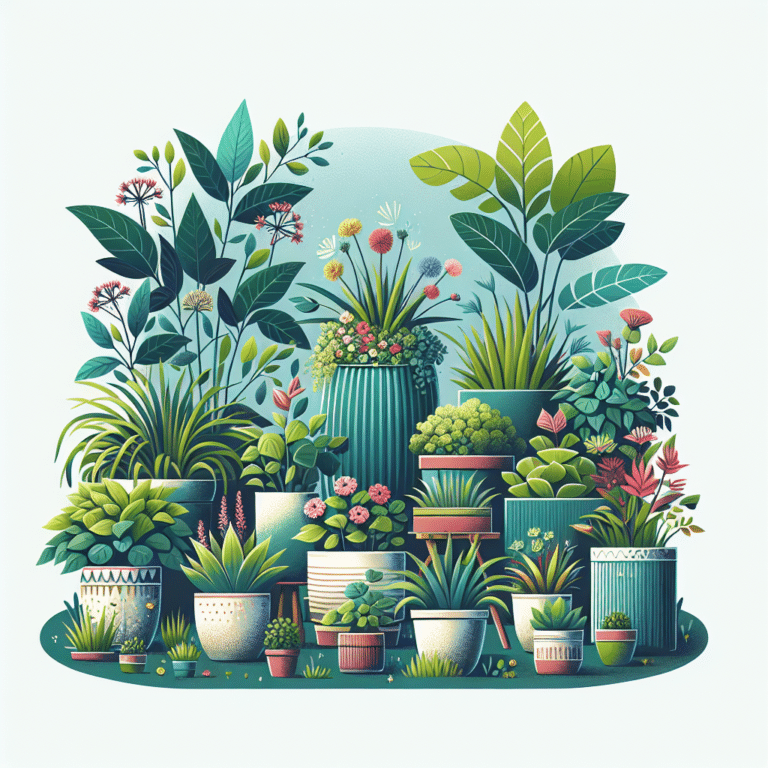 Arranging Plants for a Layered Aesthetic