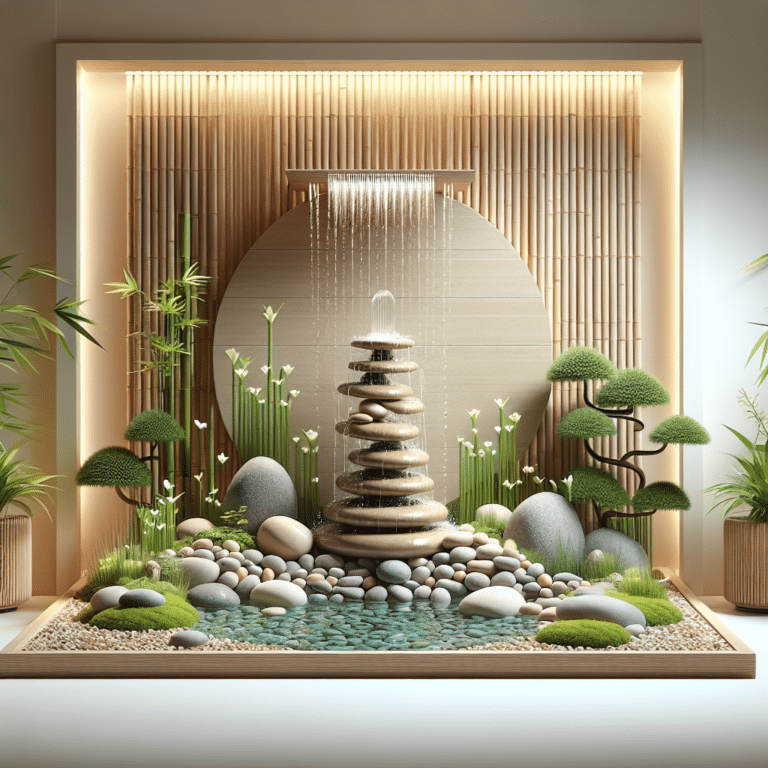 Zen-Inspired Indoor Water Garden Ideas